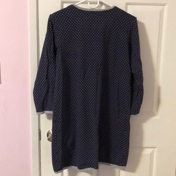 Long Sleeves Cotton Cat Figure Sleepshirt - Picture 3 of 7